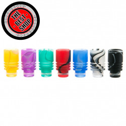 Acrylic Shorty Wide Bore 510 Drip Tip