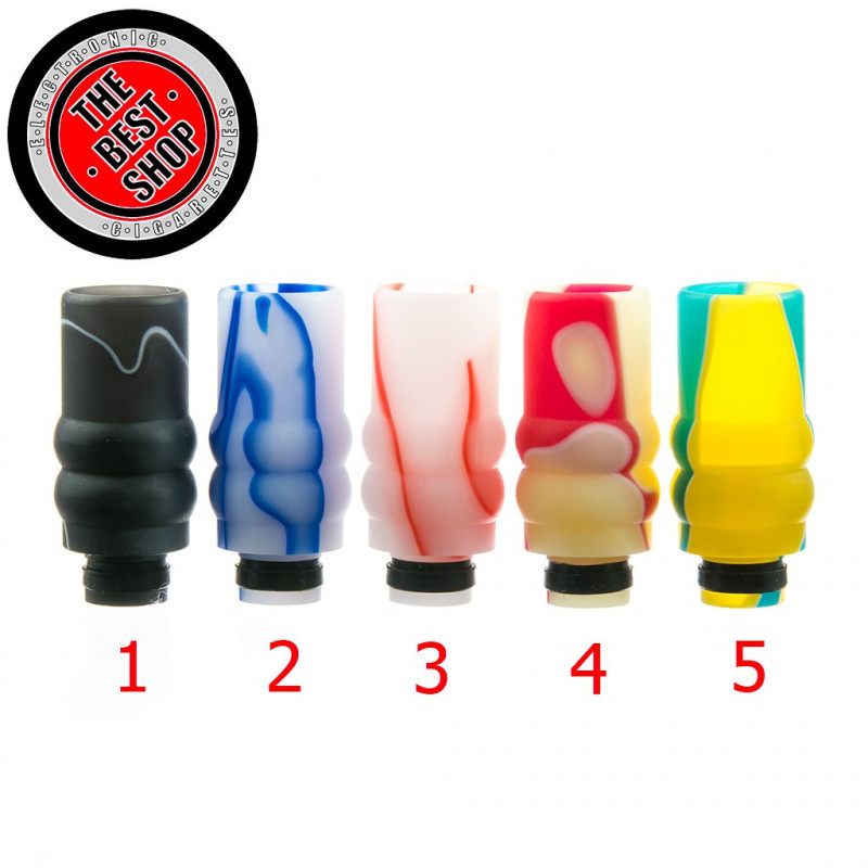 Colorful Acrylic Wide Bore 510 Drip Tip