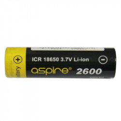 Aspire ICR 18650 2600mAh 40A battery