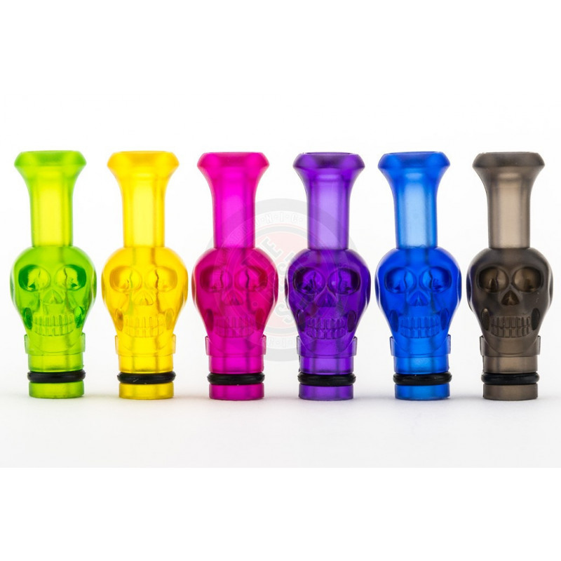 Transparent Skull Drip Tips for 510/901