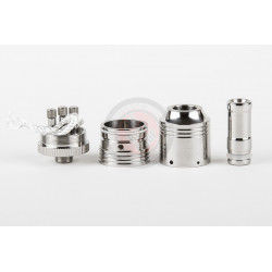 A9 Stainless Steel Rebuildable Dripping Dual Coil Atomizer
